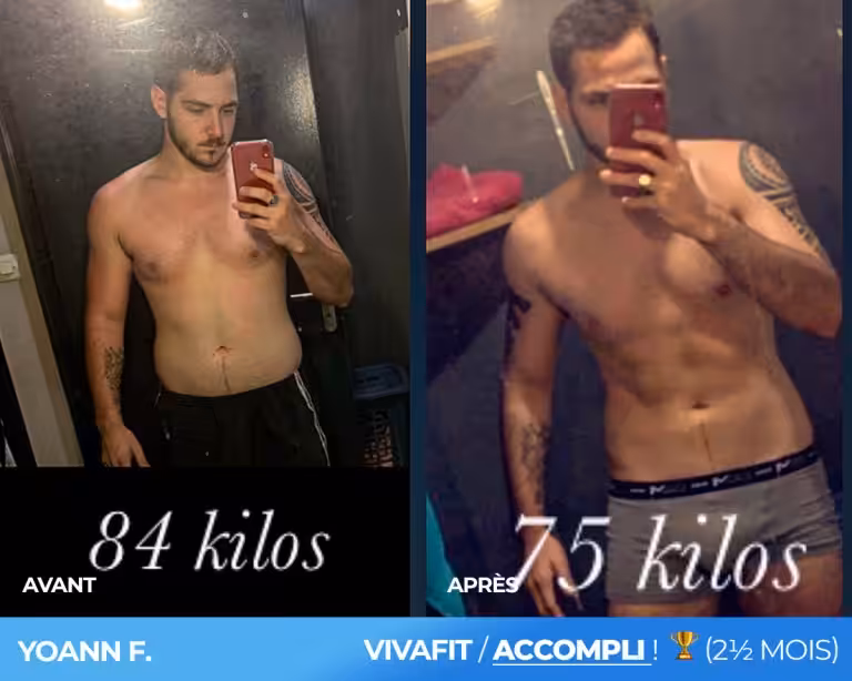 yoann témoignage vivafit abdos